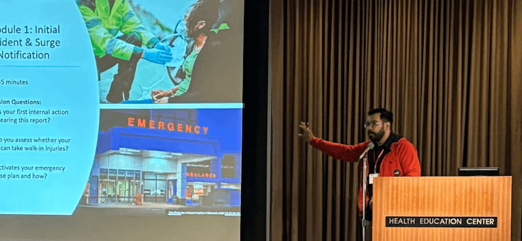 speaker presenting during PULSE Summit